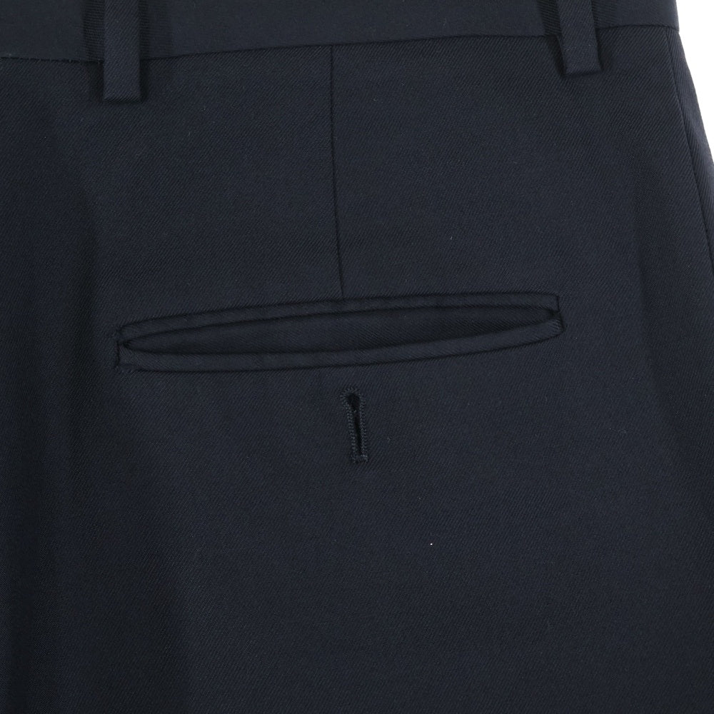 CELINE(セリーヌ) Wool Pants ウールギャバジン クラシックストレートパンツ スラックス ブラック 2P085650D