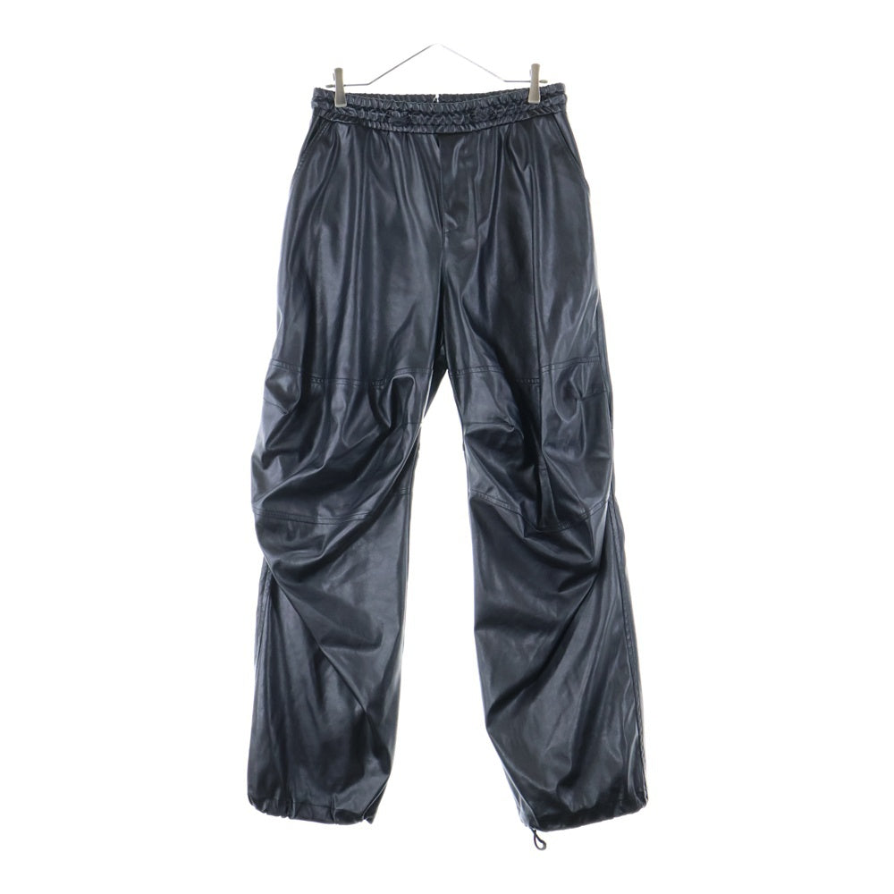 DIESEL(ディーゼル) P-MARTY-LTH フェイクレザーパンツ ブラック A12771
