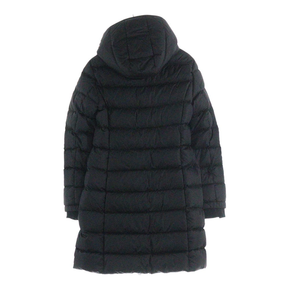 MONCLER(モンクレール) BETULONG GIUBBOTTO ロゴワッペン ロングダウンジャケット ダウンコート ブラック レディース E20934936505 C0063