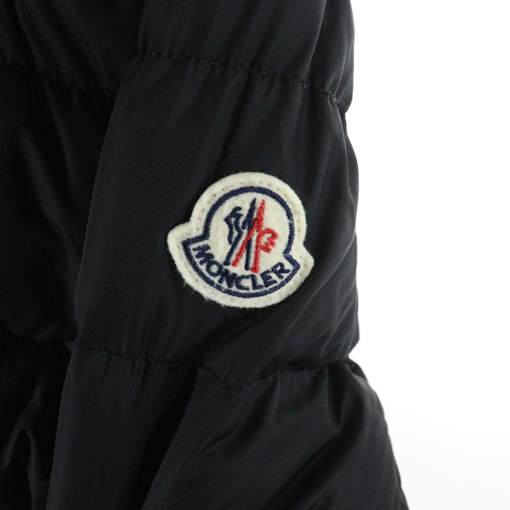 MONCLER(モンクレール) BETULONG GIUBBOTTO ロゴワッペン ロングダウンジャケット ダウンコート ブラック レディース E20934936505 C0063