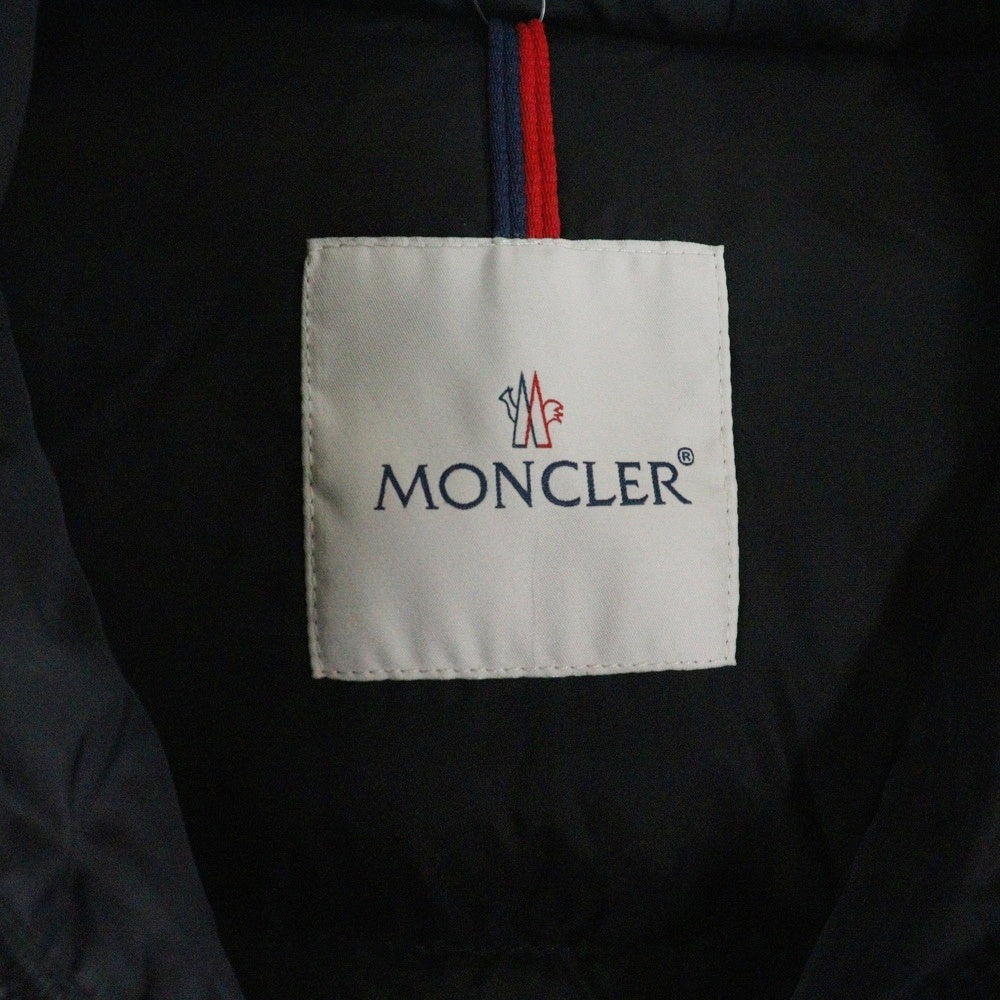MONCLER(モンクレール) BETULONG GIUBBOTTO ロゴワッペン ロングダウンジャケット ダウンコート ブラック レディース E20934936505 C0063