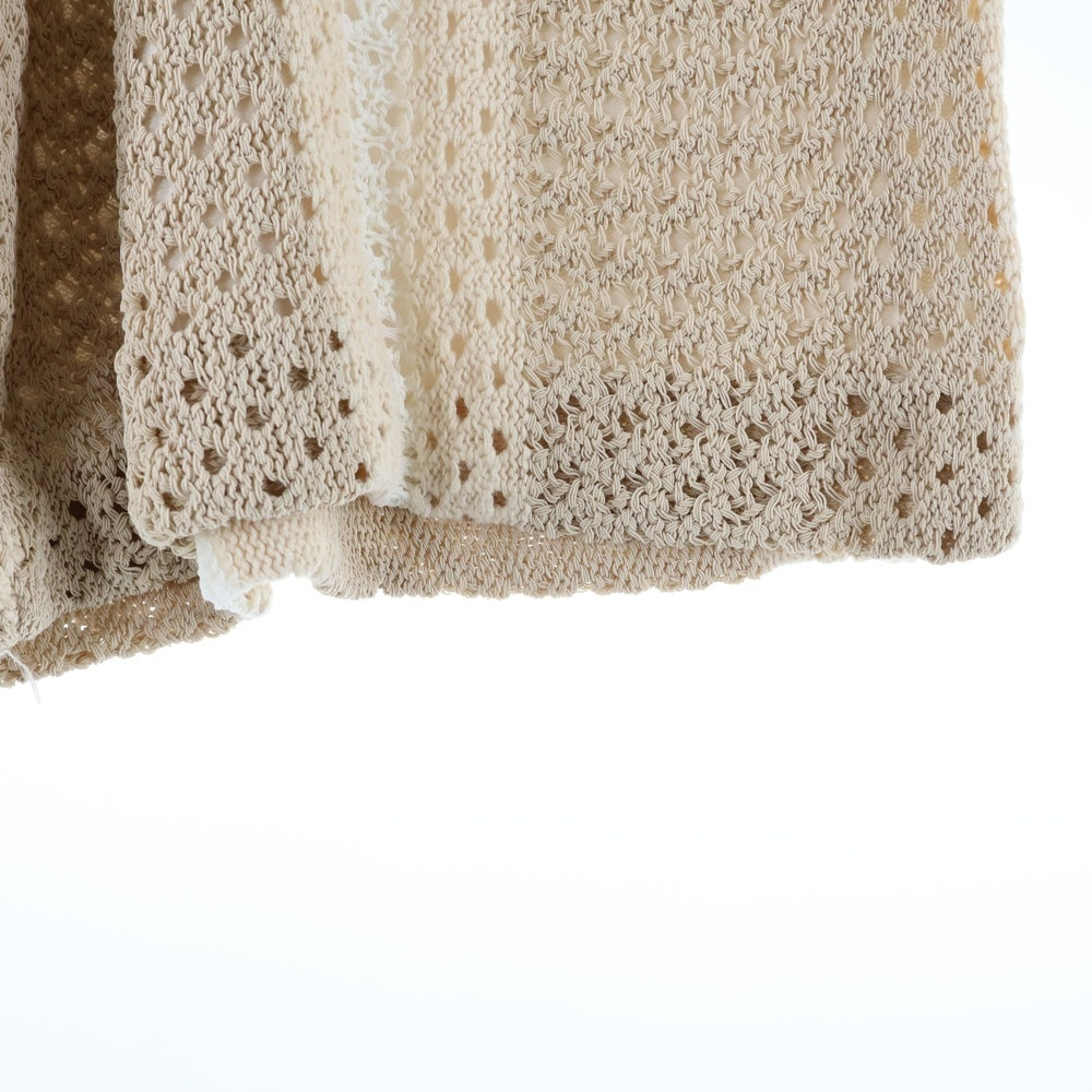 KITH(キス) 24SS Crochet Curtis Short クロシェット ニットショーツ ハーフパンツ ベージュ