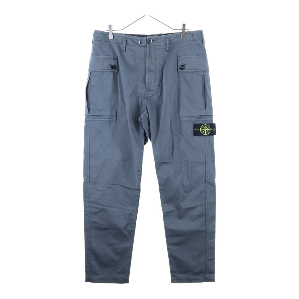 STONE ISLAND(ストーンアイランド) Joggers ロゴワッペン ワークパンツ カーゴパンツ グレー 791530414