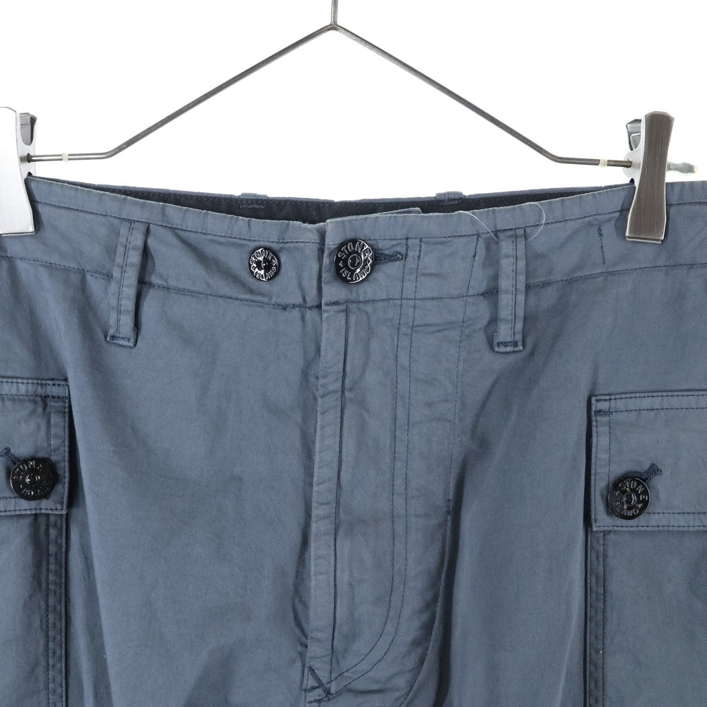 STONE ISLAND(ストーンアイランド) Joggers ロゴワッペン ワークパンツ カーゴパンツ グレー 791530414