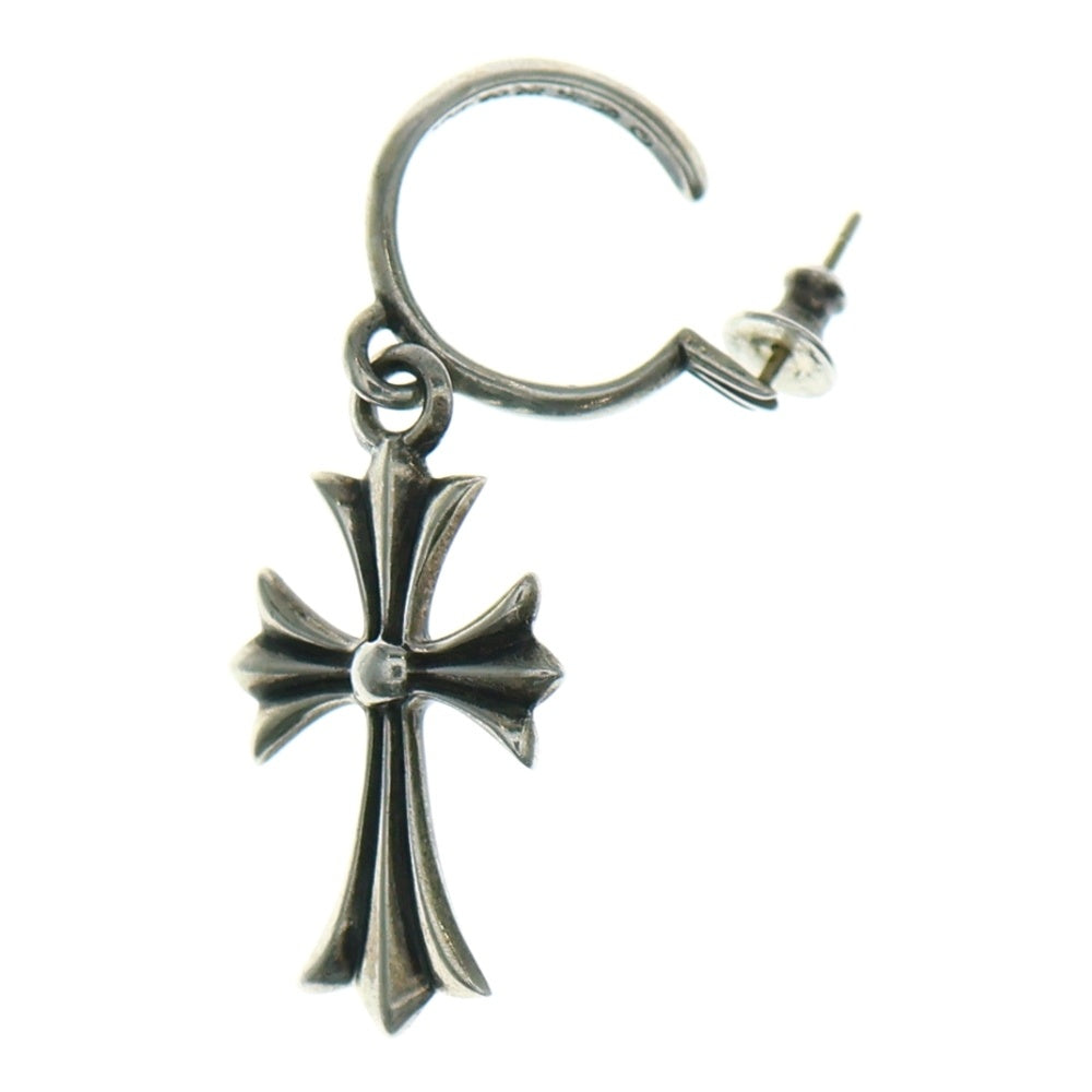 CHROME HEARTS(クロムハーツ) TINY CH CROSS タイニーCHクロス フープピアス シルバー BCA115