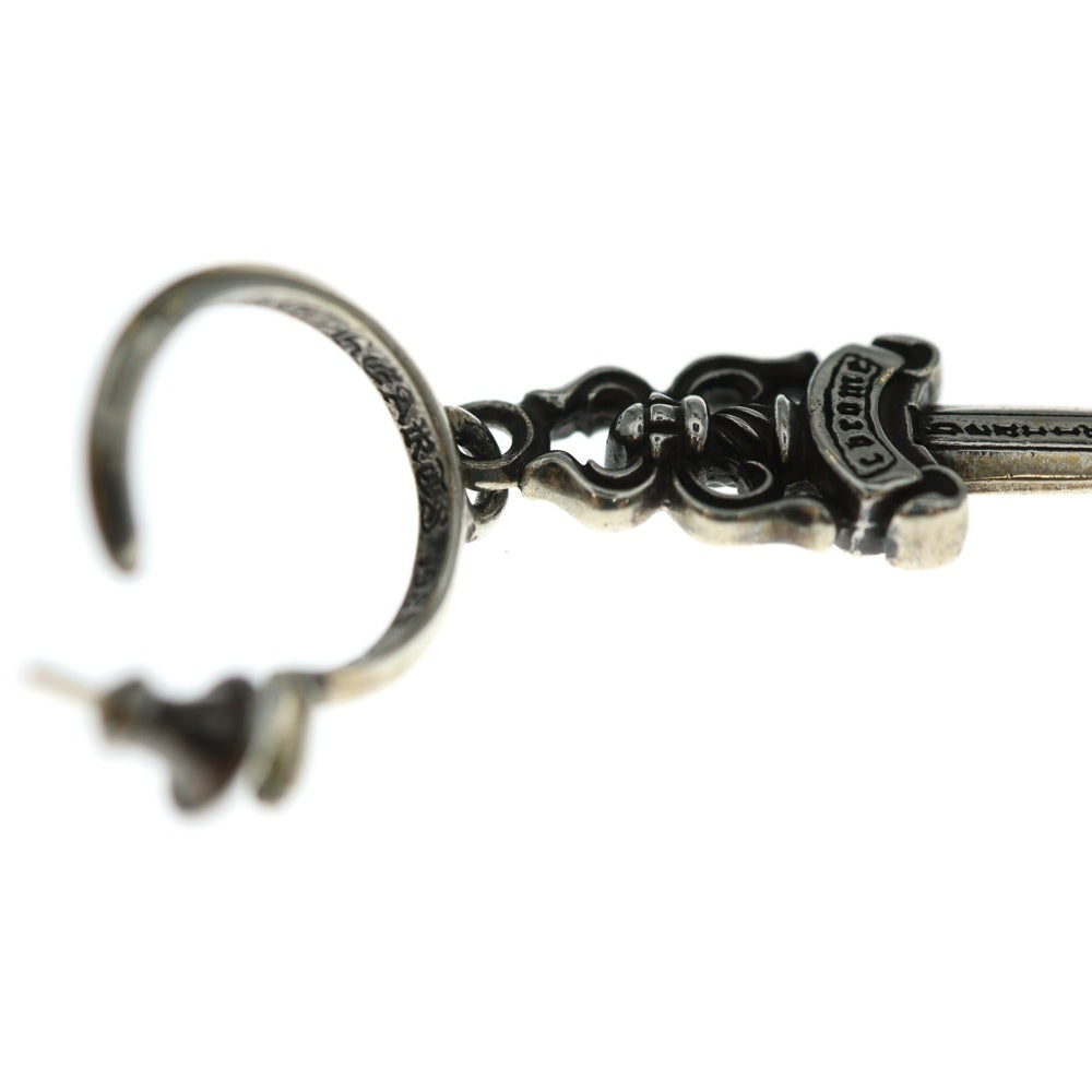 CHROME HEARTS(クロムハーツ) No5 DAGGER #5 ダガーフープ ピアス シルバー BCA106
