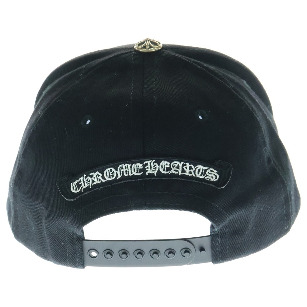 CHROME HEARTS(クロムハーツ) Vertical Logo Hat CHロゴ ベースボールキャップ 帽子 ブラック