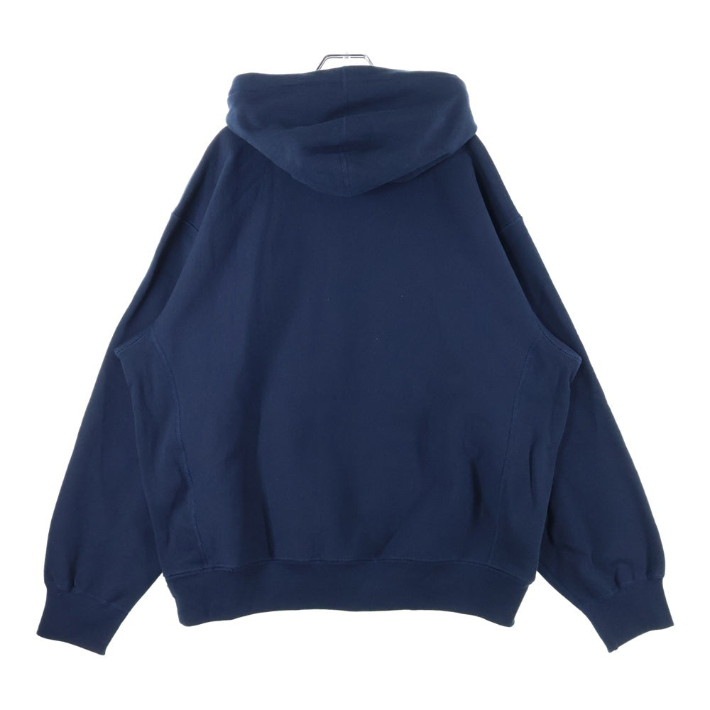 SUPREME(シュプリーム) 25AW ×Swarovski Motion Logo Hooded Sweatshirt ×スワロフスキーモーションロゴフーデッドスウェットシャツ プルオーバースウェットパーカー ネイビー