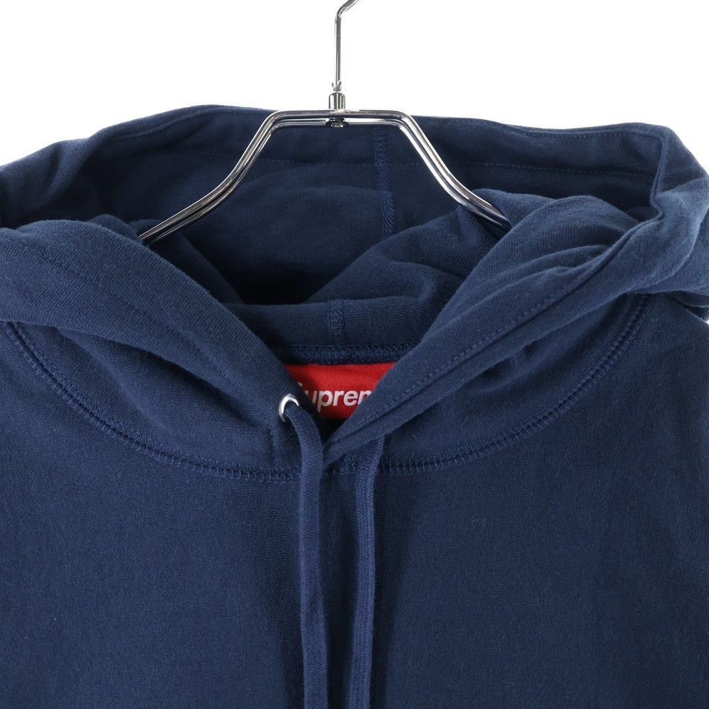 SUPREME(シュプリーム) 25AW ×Swarovski Motion Logo Hooded Sweatshirt ×スワロフスキーモーションロゴフーデッドスウェットシャツ プルオーバースウェットパーカー ネイビー