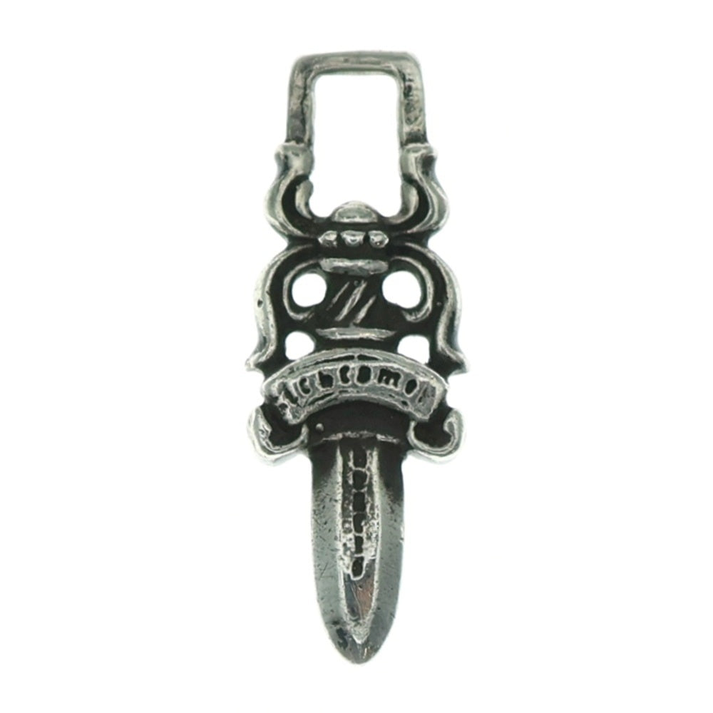 CHROME HEARTS(クロムハーツ) #5 DAGGER ZIP1 #5ダガージップ シルバーネックレストップ シルバー