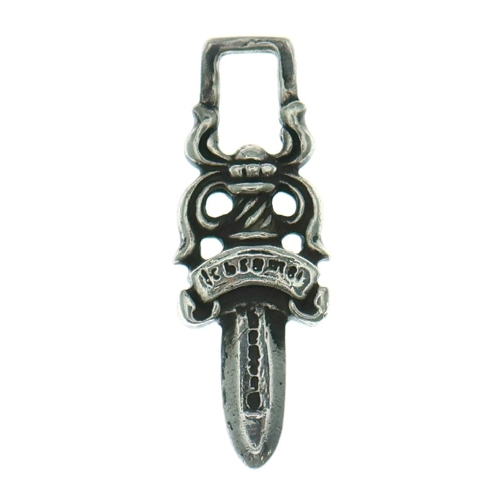 CHROME HEARTS(クロムハーツ) #5 DAGGER ZIP1 #5ダガージップ シルバーネックレストップ シルバー