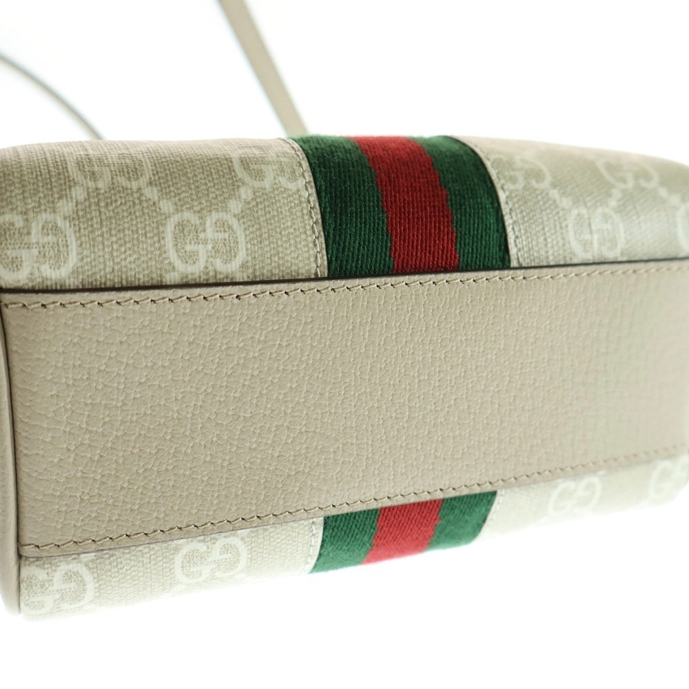 GUCCI(グッチ) Ophidia GG Supreme Shoulder Bag オフィディア GGスプリーム レザーショルダーバッグ ハンドバッグ ベージュ 781490 525040