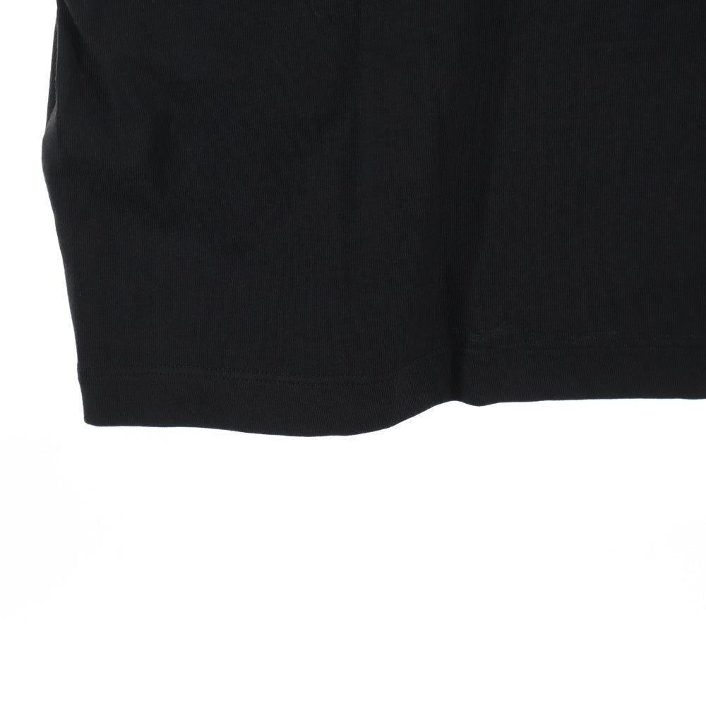MONCLER(モンクレール) 21AW MAGLIA T-SHIRT マグリアTシャツ ネックロゴ半袖Tシャツカットソー G20918C00025 ブラッ