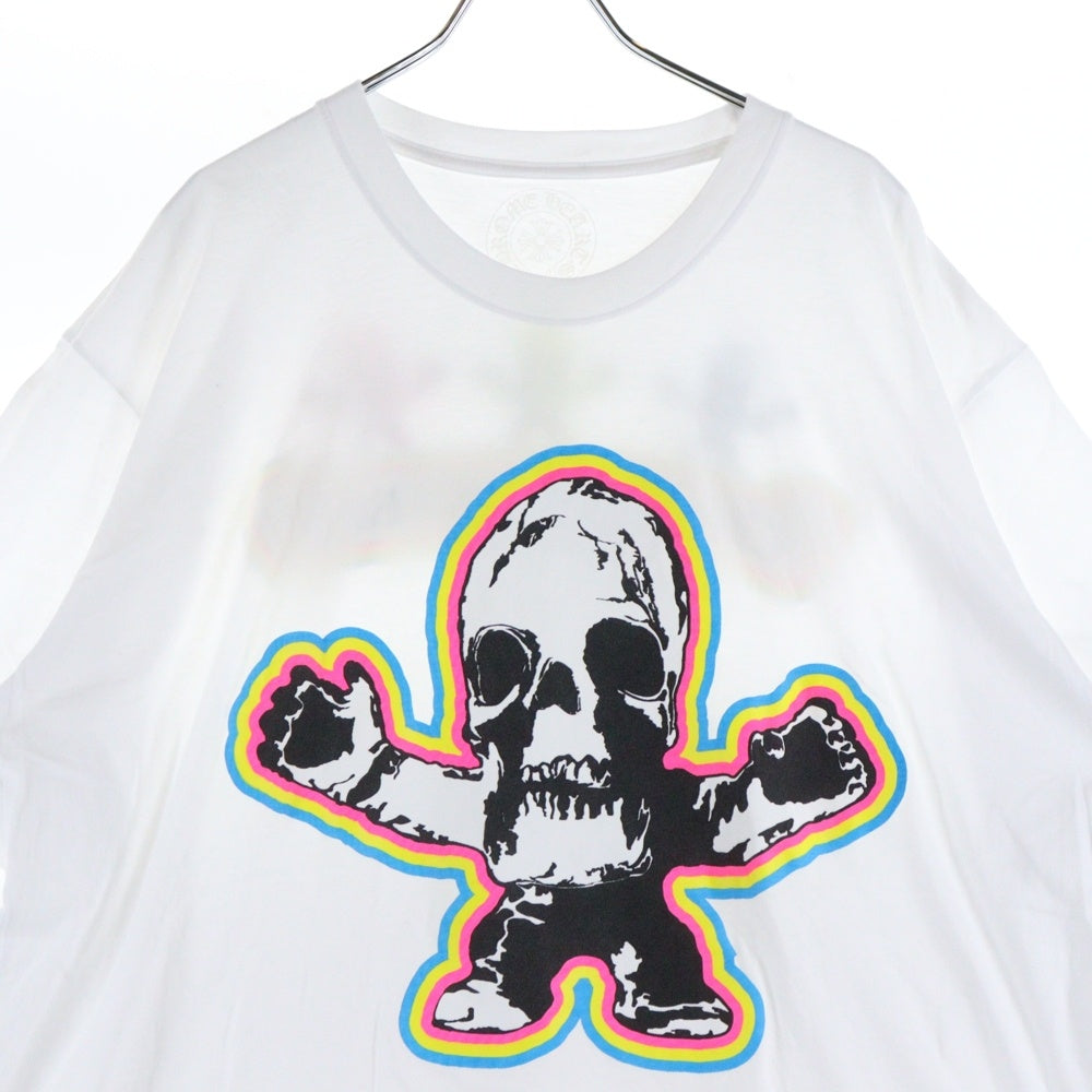 CHROME HEARTS(クロムハーツ) FOTI S/S TEE フォティ フロント レインボー ロゴ プリント 半袖Tシャツ ホワイト