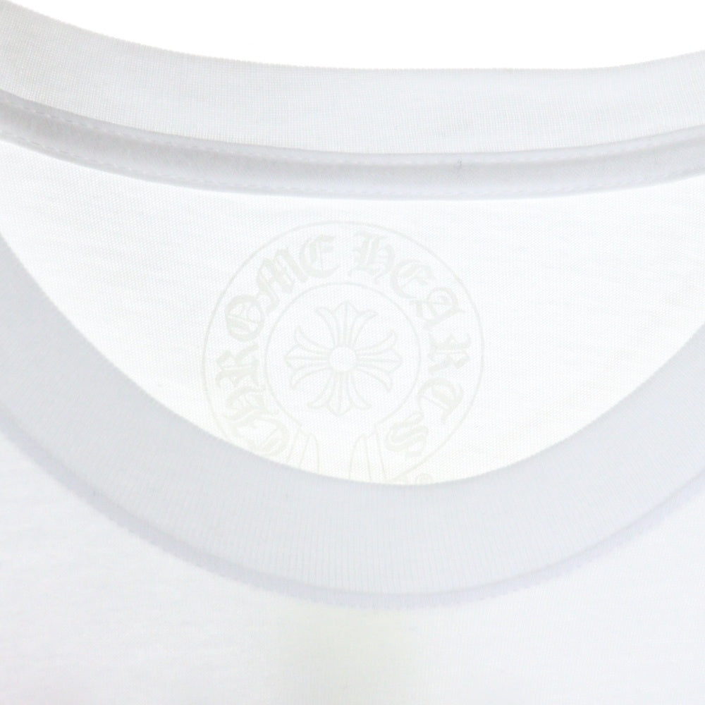 CHROME HEARTS(クロムハーツ) FOTI S/S TEE フォティ フロント レインボー ロゴ プリント 半袖Tシャツ ホワイト
