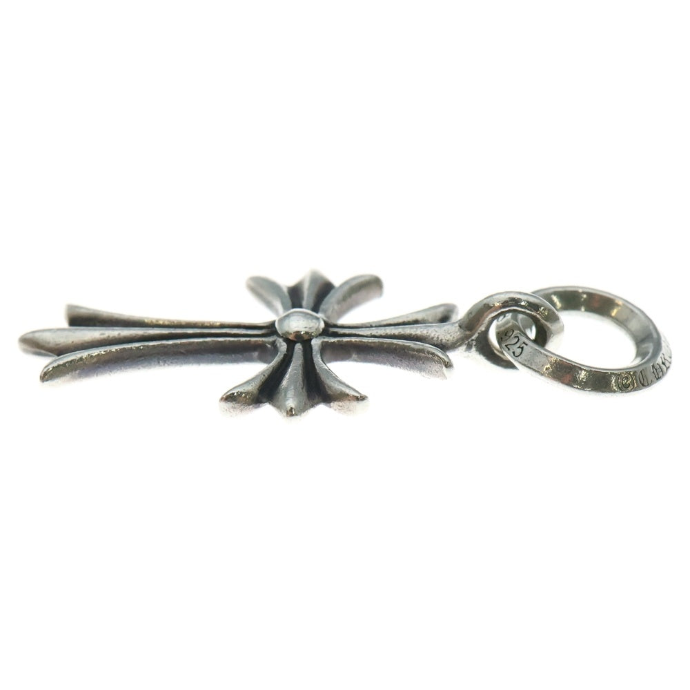 CHROME HEARTS(クロムハーツ) TINY CH CROSS タイニーCHクロス チャーム ネックレストップ シルバー BCA382