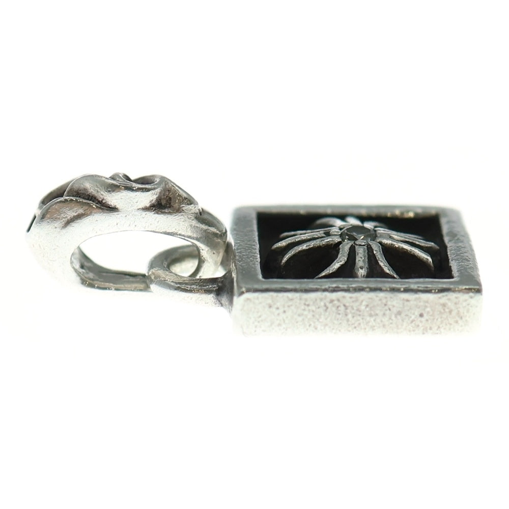 CHROME HEARTS(クロムハーツ) FRAMED CH PLUS 1DIA フレームドCHプラス 1ダイヤ チャーム シルバーネックレストップ