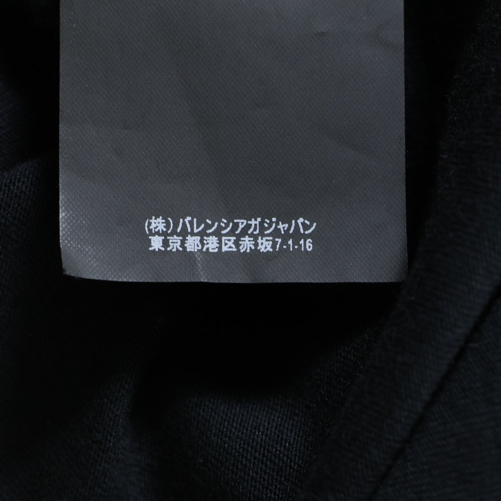 BALENCIAGA(バレンシアガ) 17AW Campaign Logo T-Shirt キャンペーンロゴ 半袖Tシャツ ブラック 508203 TWK28