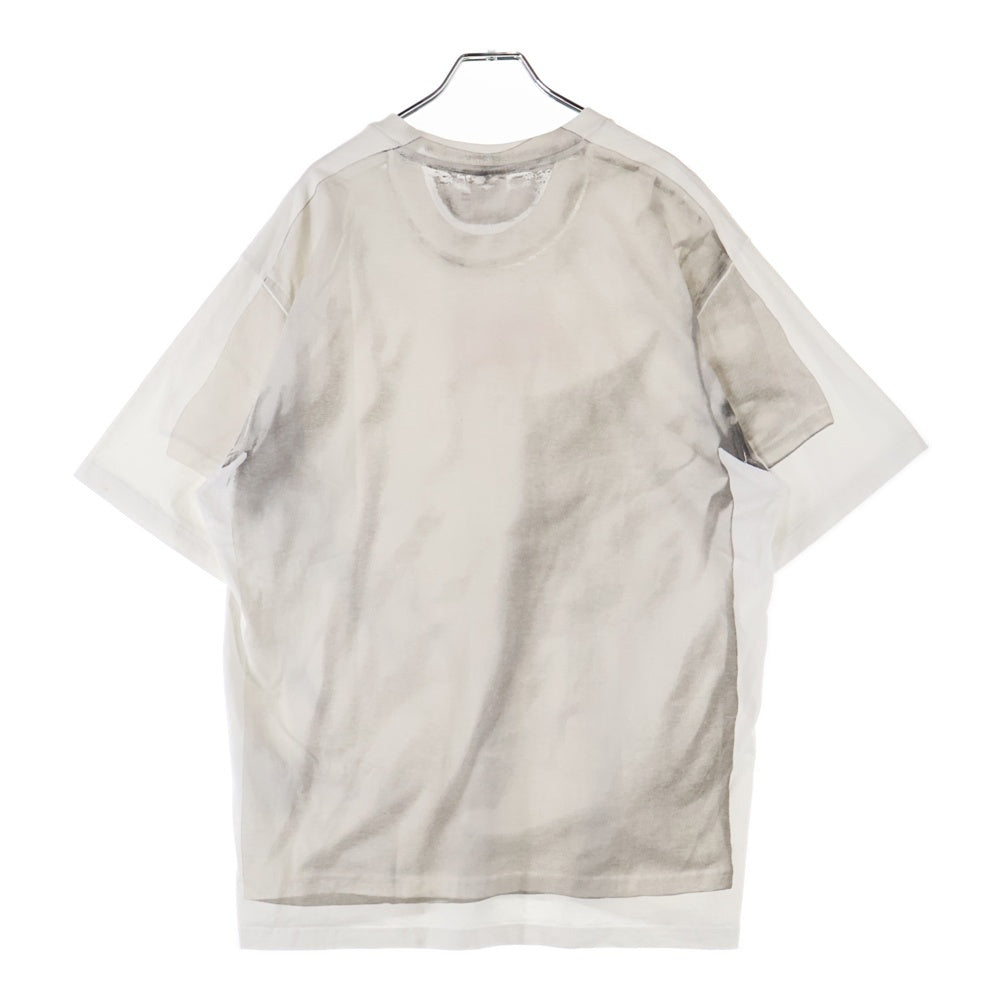 SUPREME(シュプリーム) 24SS ×MM6 Maison Margiela Box Logo Tee エムエムシックスメゾンマルジェラ ボックスロゴプリント半袖Tシャツ カットソー ホワイト
