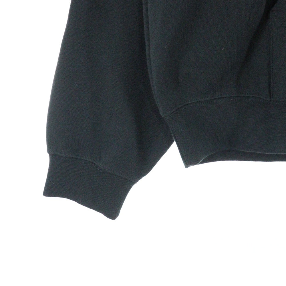 FEAR OF GOD ESSENTIALS(フィアオブゴッド エッセンシャルズ) HOODIE バックリフレクターロゴ プルオーバースウェットパーカー フーディー ブラック