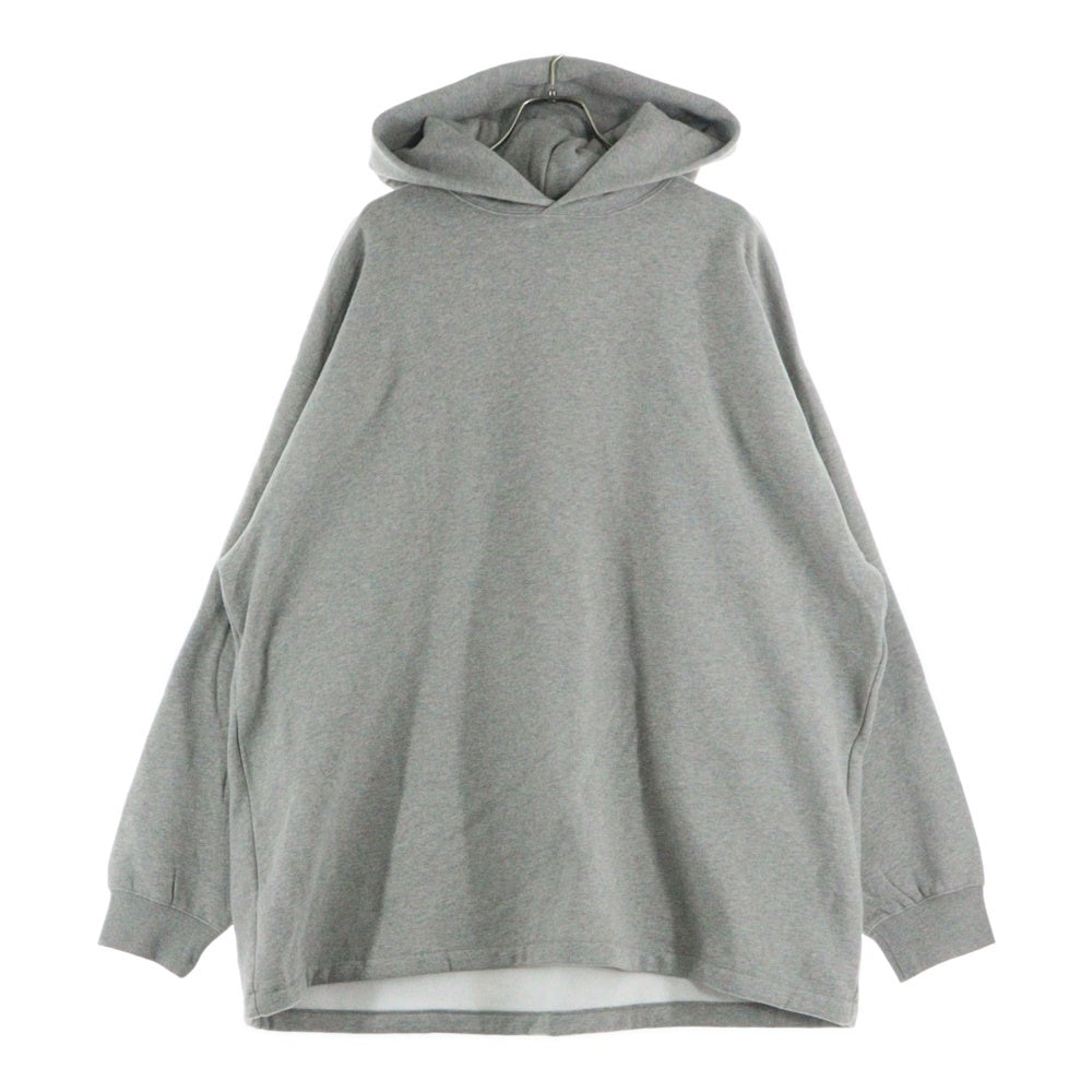 FEAR OF GOD ESSENTIALS(フィアオブゴッド エッセンシャルズ) HOODIE バックフェルトロゴ プルオーバースウェットパーカー フーディー グレー