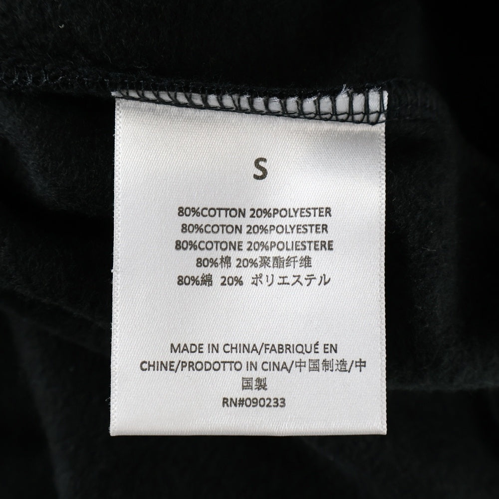 FEAR OF GOD ESSENTIALS(フィアオブゴッド エッセンシャルズ) SWEATSHIRT リフレクターロゴ クルーネックスウェットトレーナー ブラック