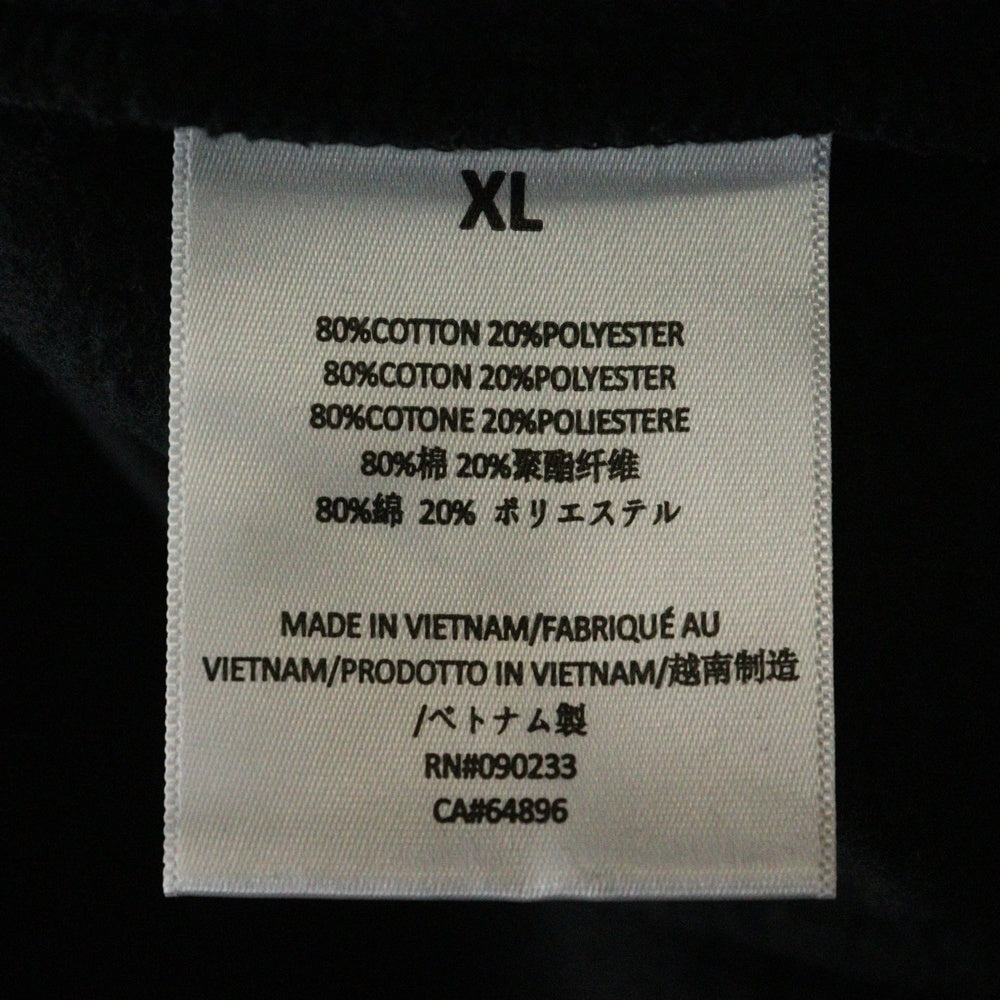 FEAR OF GOD ESSENTIALS(フィアオブゴッド エッセンシャルズ) SWEATSHIRT バックフェルトロゴ クルーネックスウェットトレーナー ブラック