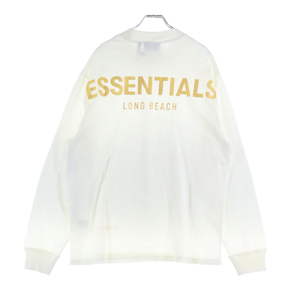 FEAR OF GOD ESSENTIALS(フィアオブゴッド エッセンシャルズ) L/S T-SHIRT LTD LONG BEACH ロングビーチ限定 長袖Tシャツ ロンT ホワイト