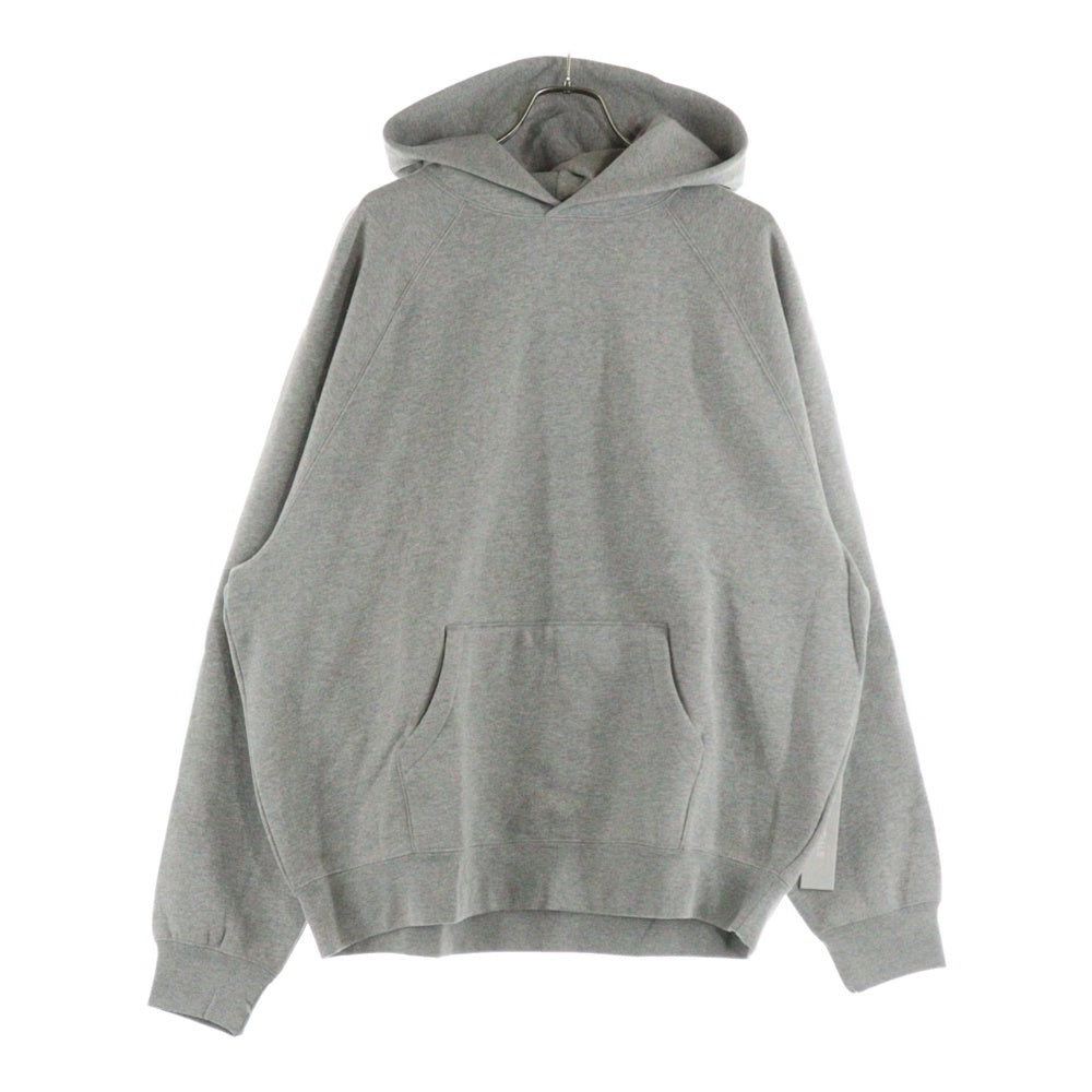 FEAR OF GOD ESSENTIALS(フィアオブゴッド エッセンシャルズ) HOODIE バックラバーロゴ プルオーバースウェットパーカー フーディー グレー