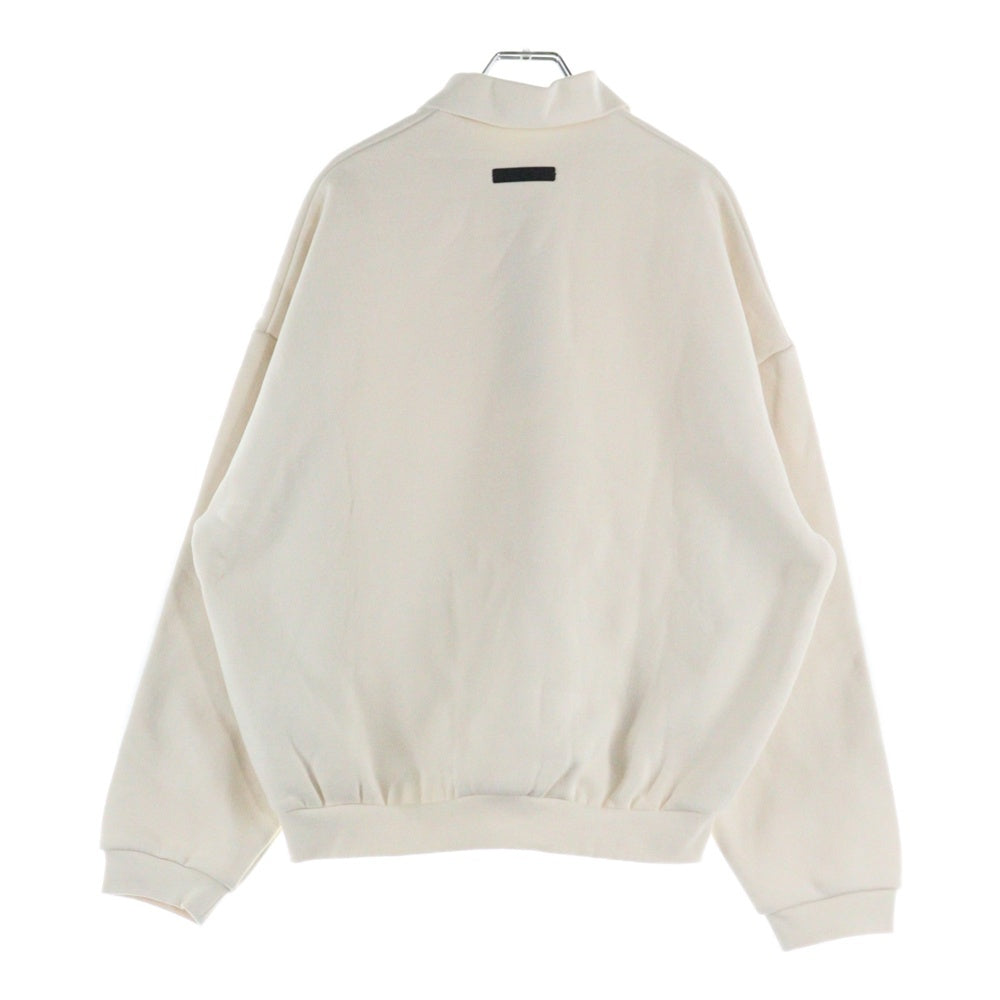 FEAR OF GOD ESSENTIALS(フィアオブゴッド エッセンシャルズ) SWEAT POLO SHIRT スウェットポロシャツ アイボリー