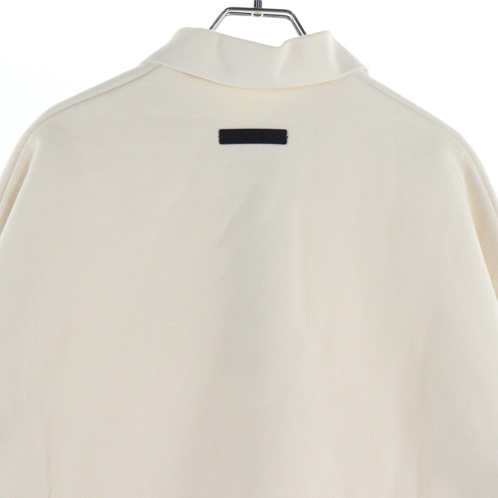 FEAR OF GOD ESSENTIALS(フィアオブゴッド エッセンシャルズ) SWEAT POLO SHIRT スウェットポロシャツ アイボリー
