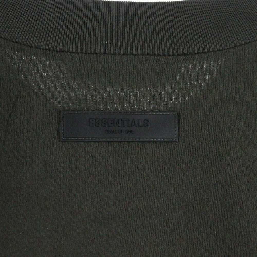 FEAR OF GOD ESSENTIALS(フィアオブゴッド エッセンシャルズ) S/S T-SHIRT フェルトロゴ 半袖Tシャツ グレー