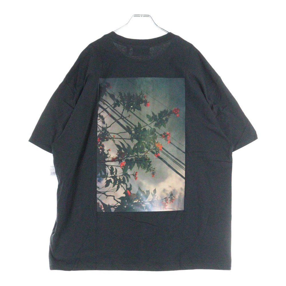 FEAR OF GOD ESSENTIALS(フィアオブゴッド エッセンシャルズ) S/S T-SHIRT FLOWER フラワーフォト 半袖Tシャツ ブラック