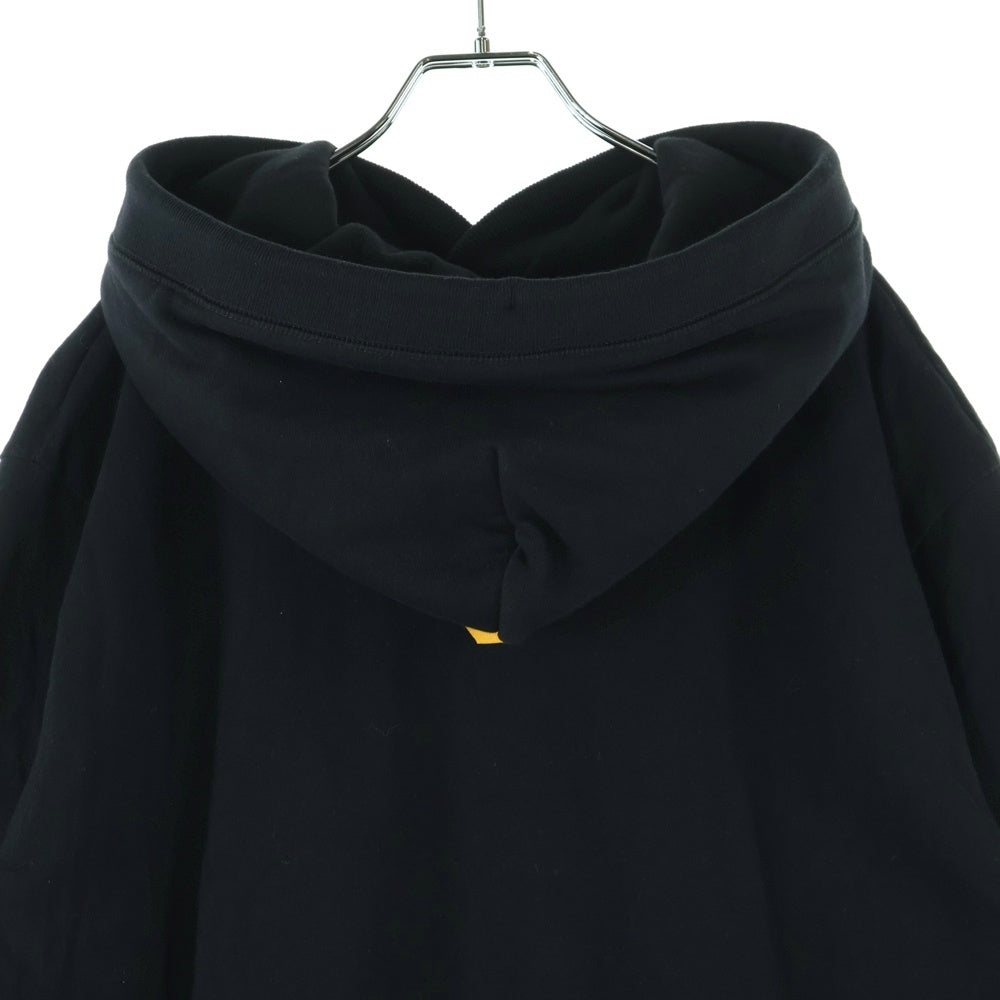 OFF-WHITE(オフホワイト) 21AW Layered Hoodie レイヤード プルオーバースウェットパーカー フーディー ブラック OMBB087F21FLE006