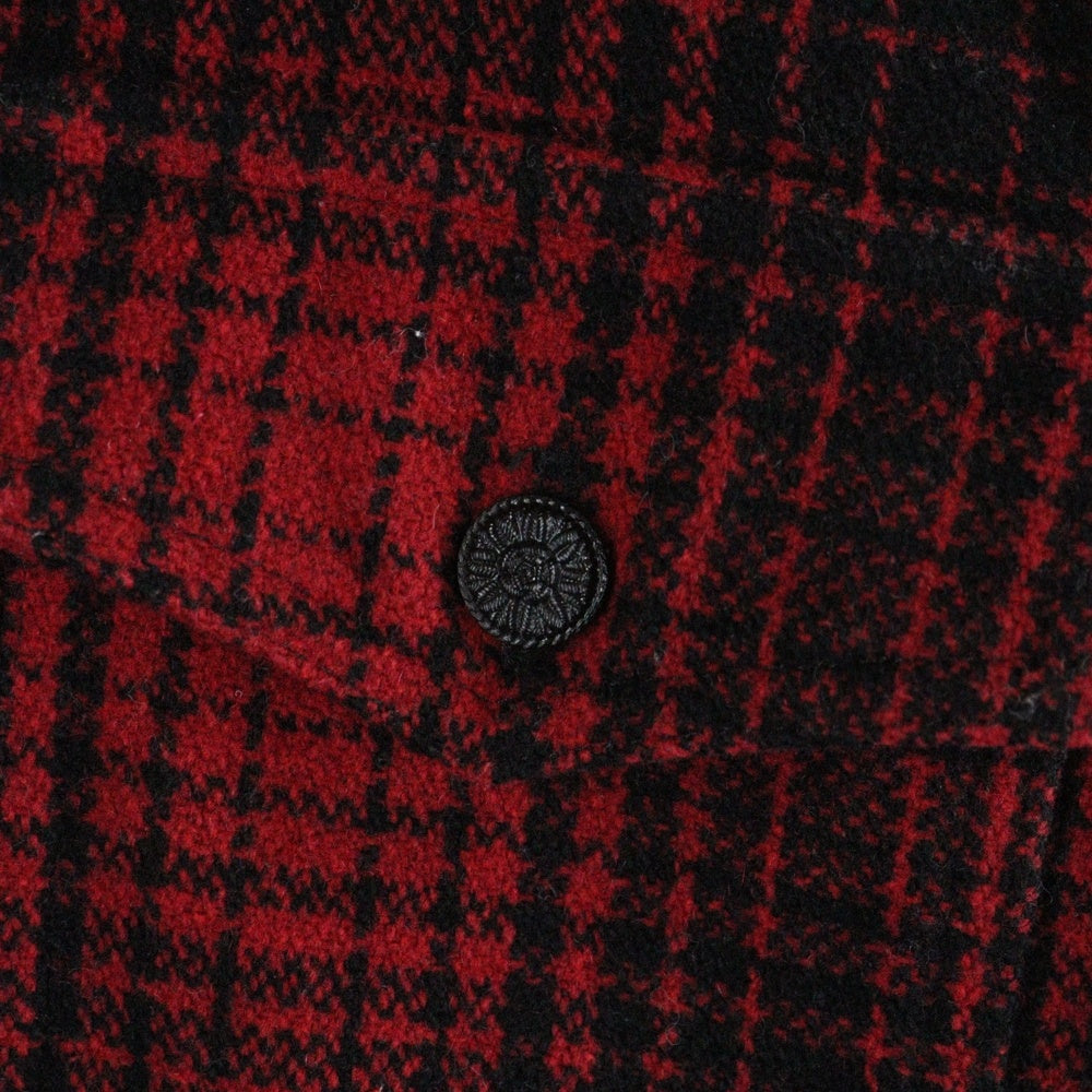 OFF-WHITE(オフホワイト) 15AW Flannel Check Shirt フランネルシャツ 長袖チェックシャツ レッド