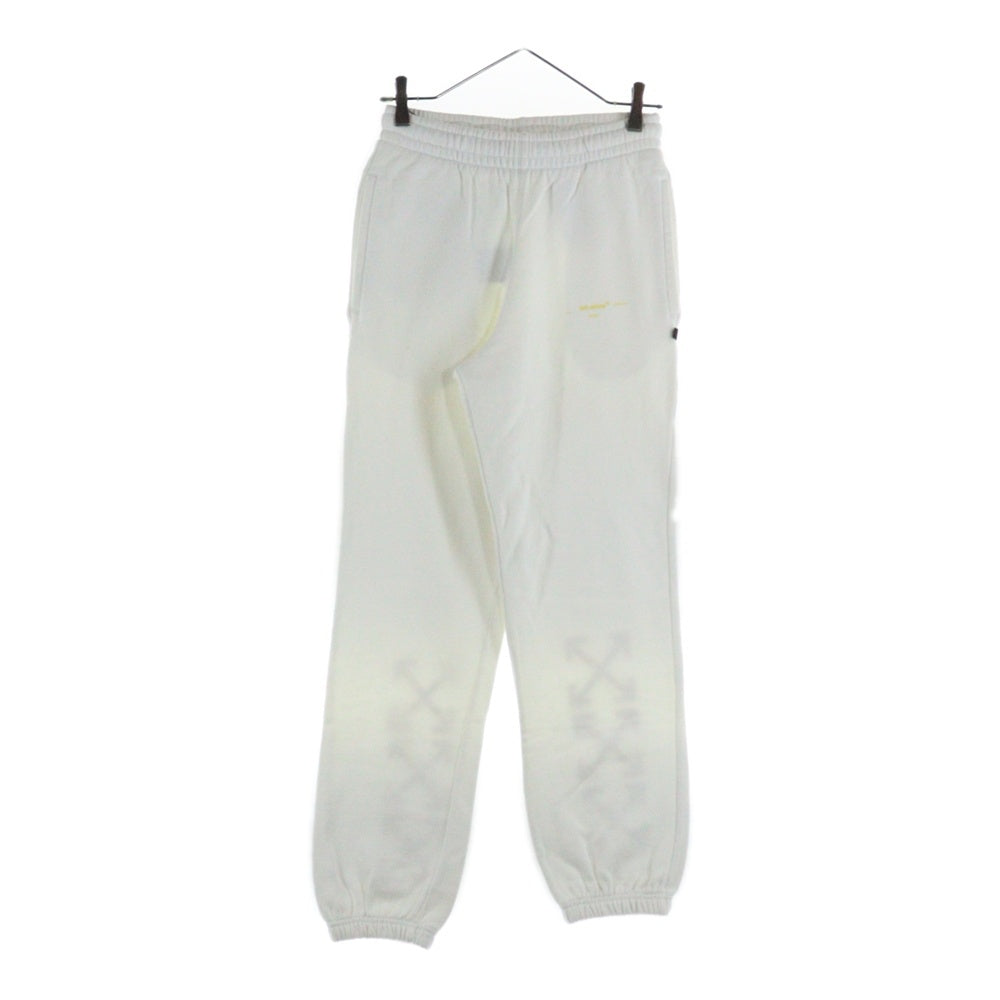 OFF-WHITE(オフホワイト) 19AW Sweatpants スウェットパンツ ホワイト OMCH026F19E30010