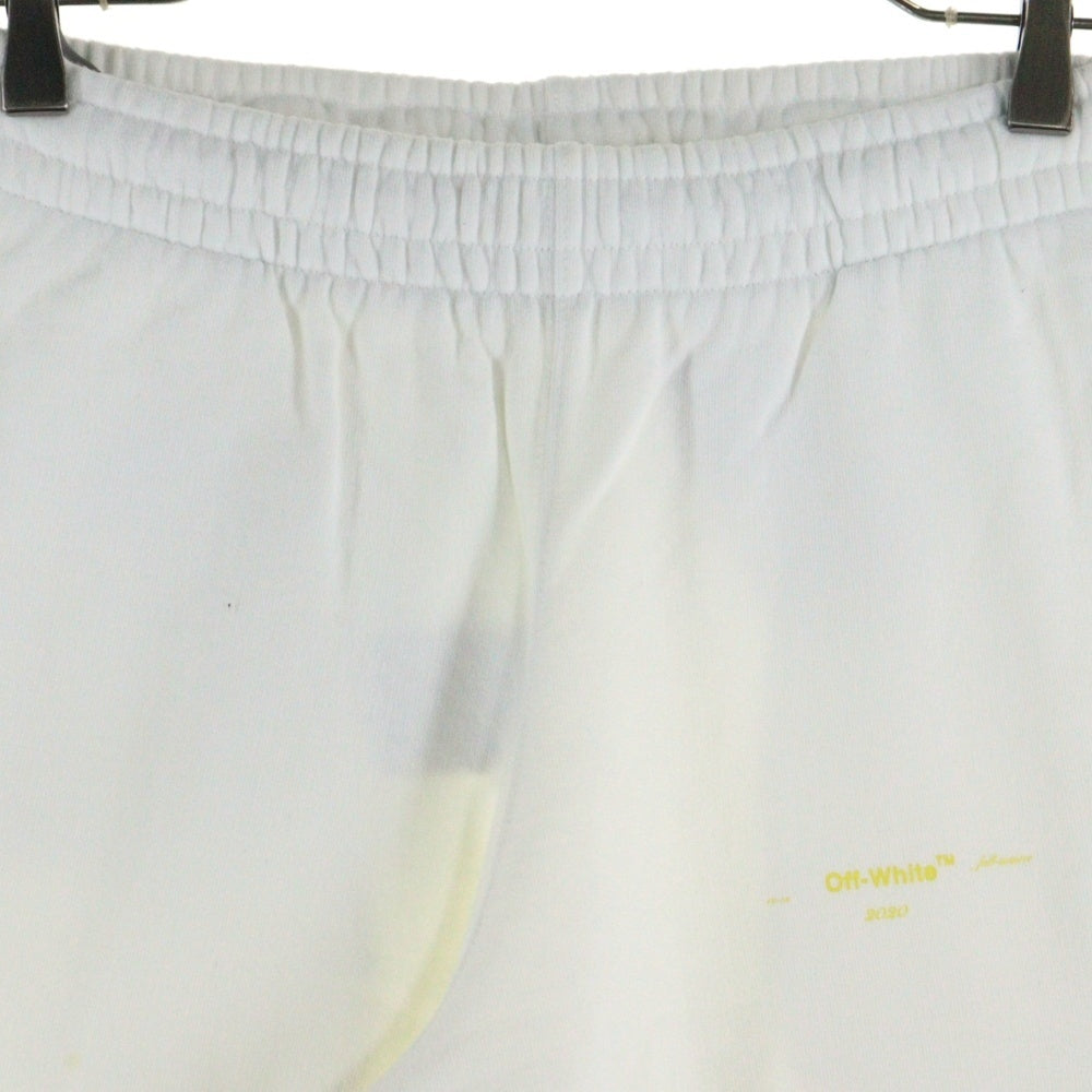 OFF-WHITE(オフホワイト) 19AW Sweatpants スウェットパンツ ホワイト OMCH026F19E30010