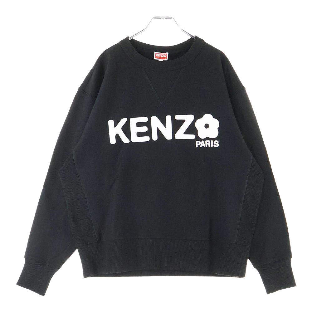 KENZO(ケンゾー) BOKE FLOWER 2.0 クルーネックスウェットトレーナー ブラック FD55W4844ME