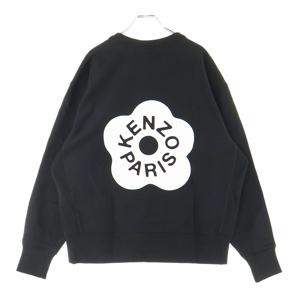 KENZO(ケンゾー) BOKE FLOWER 2.0 クルーネックスウェットトレーナー ブラック FD55W4844ME