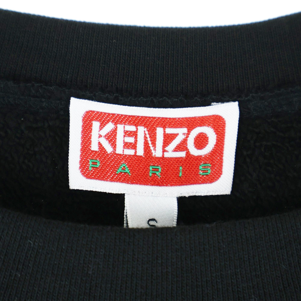 KENZO(ケンゾー) BOKE FLOWER 2.0 クルーネックスウェットトレーナー ブラック FD55W4844ME