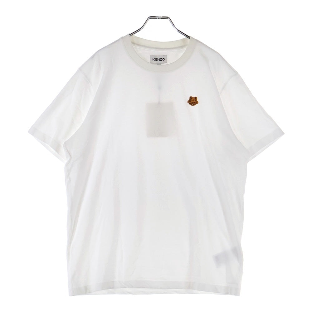 KENZO(ケンゾー) 22SS TIGER CREST CLASSIC T-SHIRT ロゴワッペン 半袖Tシャツ ホワイト FB55TS0034SA