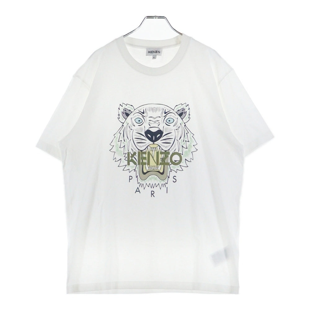 KENZO(ケンゾー) TIGER T-SHIRT タイガープリント 半袖Tシャツ ホワイト FC55TS0204YL