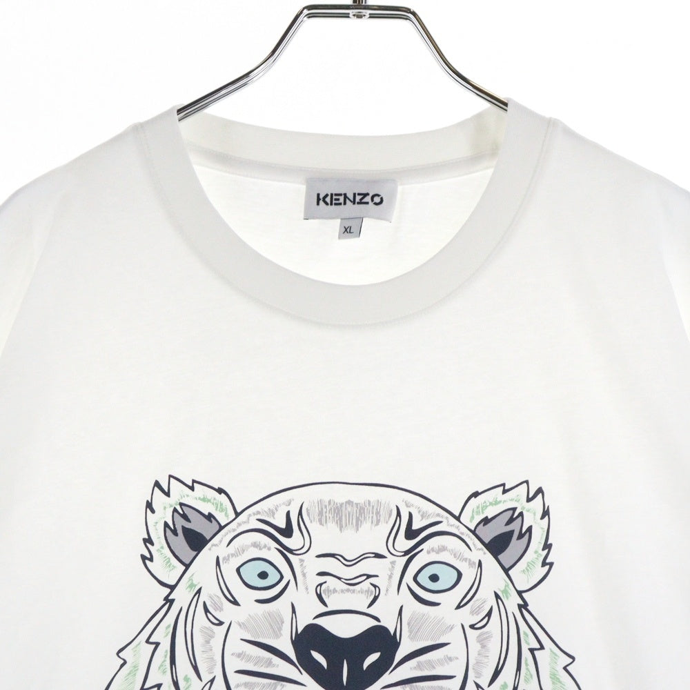 KENZO(ケンゾー) TIGER T-SHIRT タイガープリント 半袖Tシャツ ホワイト FC55TS0204YL