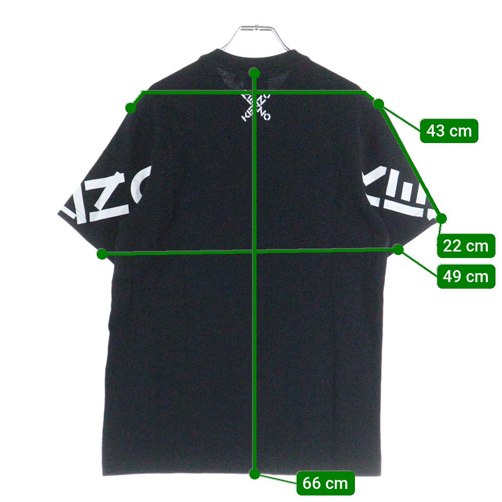 KENZO(ケンゾー) Sport Big X T-Shirt 半袖Tシャツ ブラック FC55TS2034SK