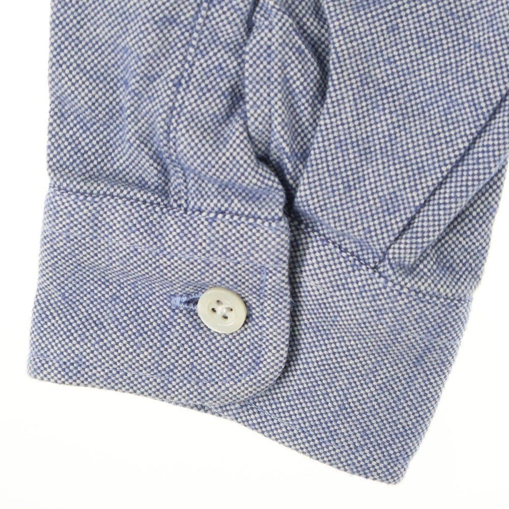 AMI Alexandre Mattiussi(アミアレクサンドルマテュッシ) Ami De Coeur Shirt ハートロゴ刺繍 長袖シャツ ネイビー H21HC024.418