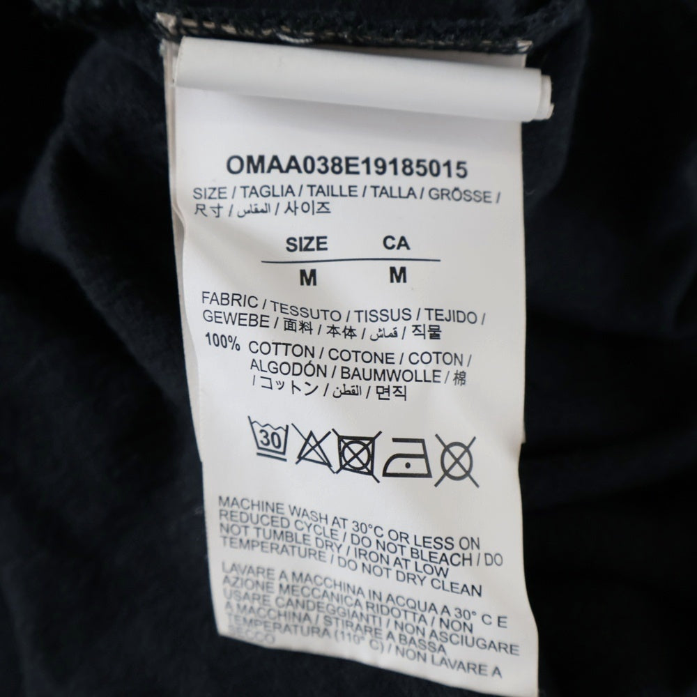 OFF-WHITE(オフホワイト) 19AW Waterfall T-Shirt オーバーサイズ半袖Tシャツ ブラック OMAA038E19185015