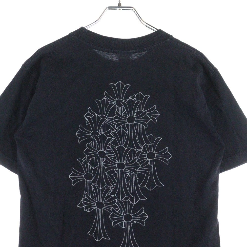 CHROME HEARTS(クロムハーツ) OLD CH T-SHIRT オールド セメタリープリント 半袖Tシャツ ブラック/シルバー