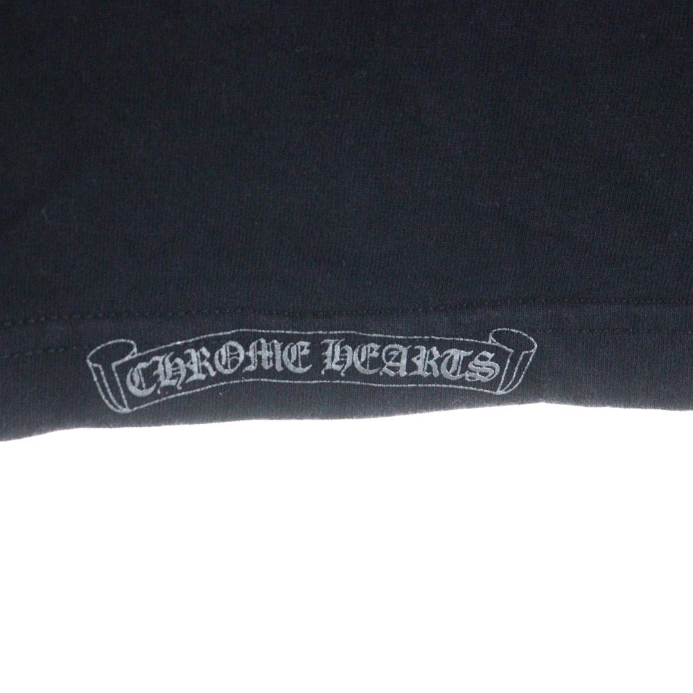 CHROME HEARTS(クロムハーツ) OLD CH T-SHIRT オールド セメタリープリント 半袖Tシャツ ブラック/シルバー
