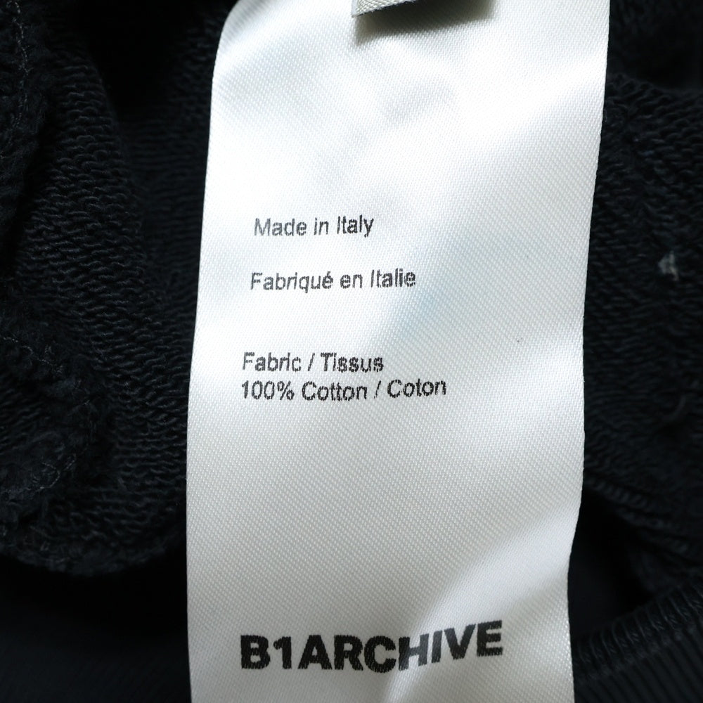 B1ARCHIVE(ビーワンアーカイブ) Oversized Hoodie プルオーバースウェットパーカー フーディー ブラック