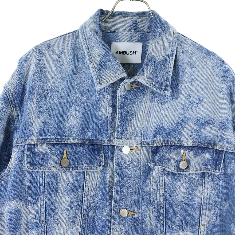 Aries(アリエス) 20AW Washed Denim Jacket ウォッシュド加工 デニムトラッカージャケット Gジャン インディゴ BMYE001F20DEN001